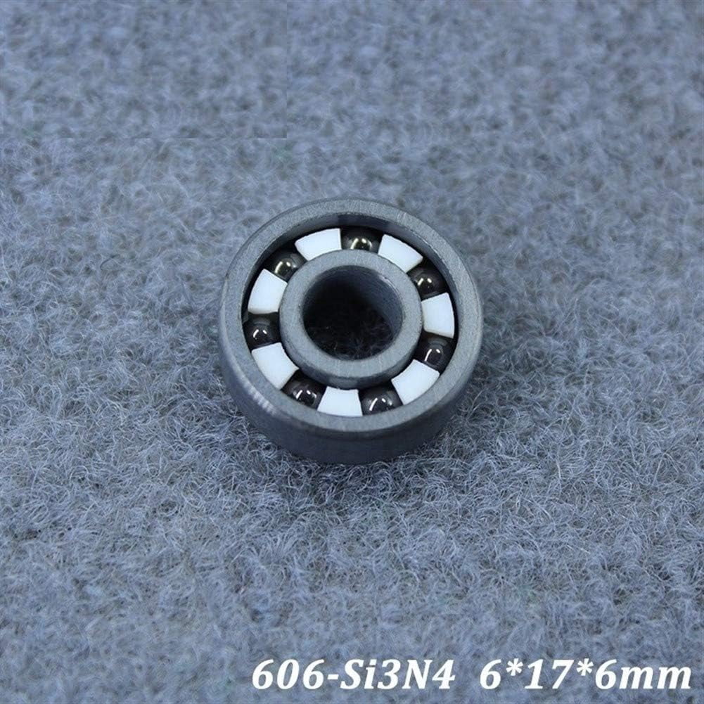 606 606CE Full Ceramic Bearing  Si3N4 Material All Silicon Nitride Ceramic Ball Bearings 6 * 17 * 6 mm
