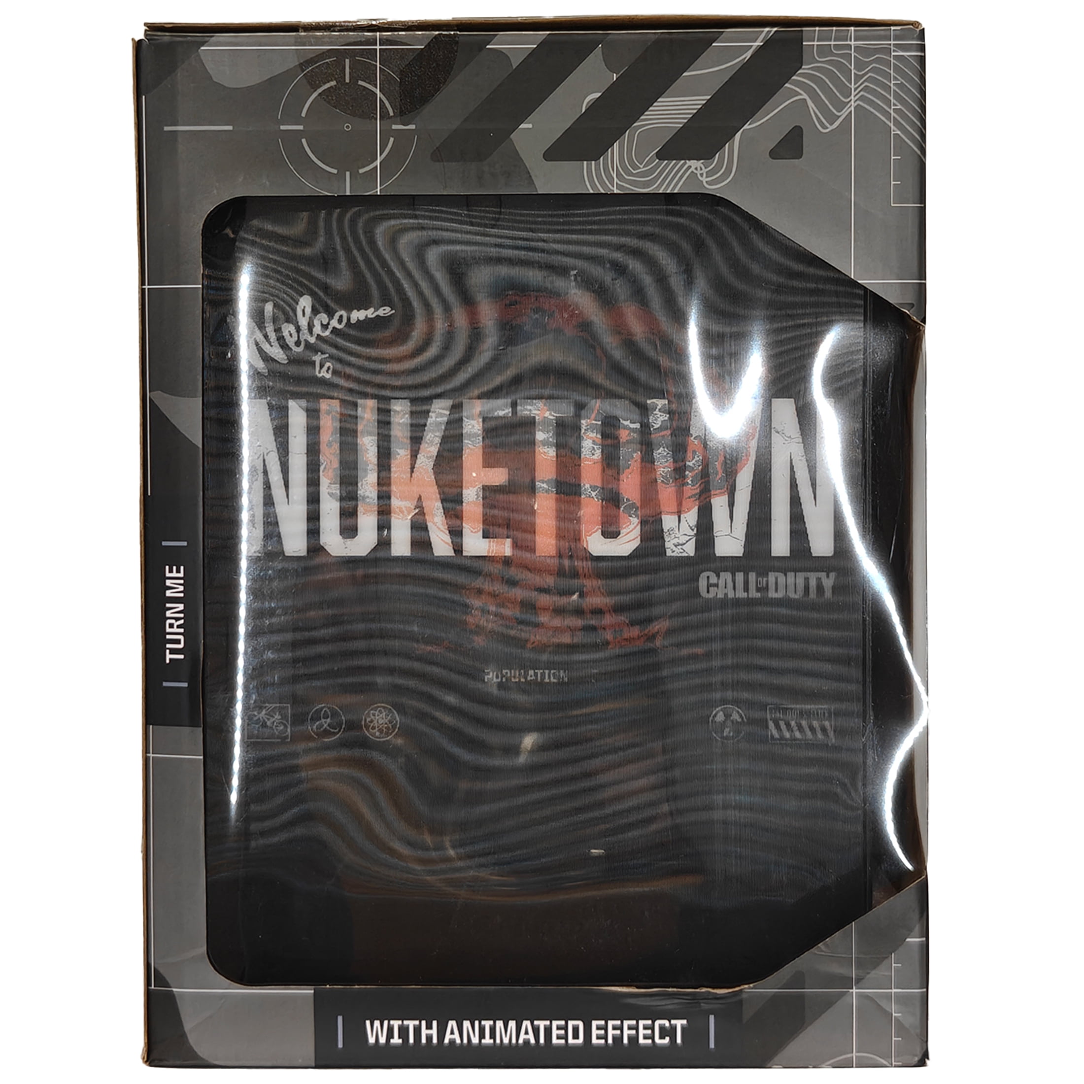 Call of Duty Nuketown Lenticular 4L 6-Can Mini Fridge, Black