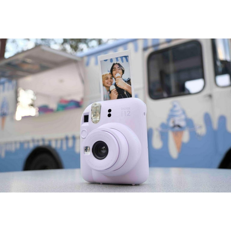 Fujifilm Instax Mini 12 Instant Camera with Case, 60 Fuji Films, Decoration  Stickers, Frames, Photo Album and More Accessory kit (Lilac Purple)