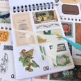 thumbnail image 3 of Vintage Stickers for Scrapbooking, 50 Sheets Precut Washi Stickers Book for Journaling, Junk Journal Supplies B, 3 of 8