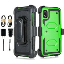 Value Pack ! for Samsung A10E case Phone Case 360° Cover Screen Protector Clip Kickstand Holster Hybrid Shock Bumper