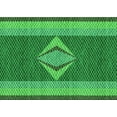 thumbnail image 1 of Ahgly Company Indoor Rectangle Patterned Green Area Rugs, 5' x 7', 1 of 6