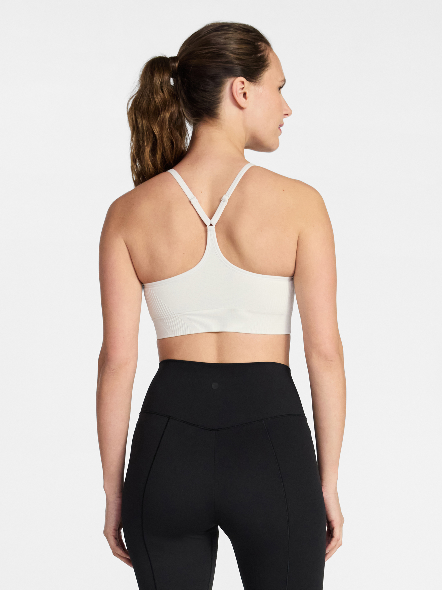 Avia Women's Low Support Seamless Textured Cami Sports Bra, Sizes XS-XXXL