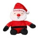 thumbnail image 3 of Muñecos de peluche de Papá Noel sentado, peluches de Papá Noel para Navidad 25cm, 3 of 9