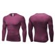 thumbnail image 4 of pstuiky camisa de manga larga para hombre, Camisa deportiva transpirable de manga larga y cuello redondo para hombre, color liso Tops de hombre m, 4 of 4