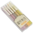 thumbnail image 2 of Retractable Gel Pens Quick Dry Vintage Ink Color Fine Point 0.5mm for Adult Coloring/Bullet Journal/Planner/Doodling/Noting 5-Pack, 2 of 6