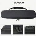 thumbnail image 3 of Black Storage Bag, Recorder Flute Bag EVA Zipper Carrying Pouch, Soprano Recorder Hard Case for Music Instrument, Hair Straightener Wrapped Curling Wand, 3 of 3
