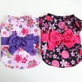 thumbnail image 4 of Eoperou Pet Clothes Japanese Style Wear Resistant Fabric Comfy Small Dog Summer Outfit for Outdoor, 4 of 8