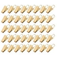 thumbnail image 4 of Curtain Clip Hook Set Clips for Photos Home Decoration 1.02"*0.47" 60 Pack Golden, 4 of 7