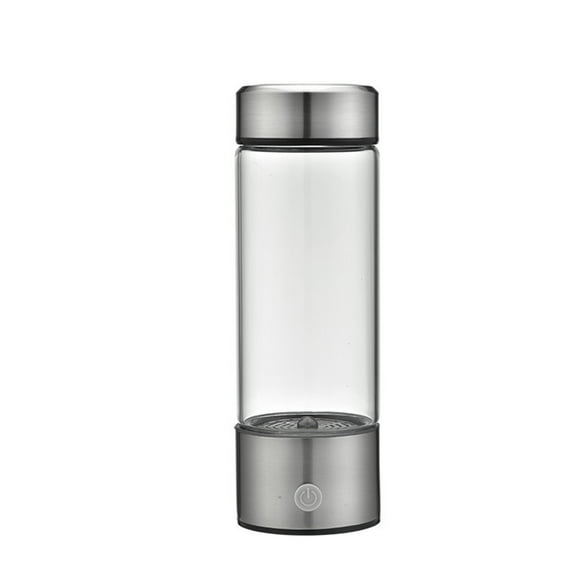 AuroraX Hydrogen Water Bottle Stainless Steel 800 PPB 16 oz Portable Hydrogen Water Ionizer Machine,Sports Rechargeable Travel Leakproof Water Cup