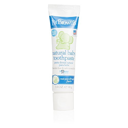 Dr. Brown's Natural Baby Toothpaste, 1.4 Ounce