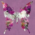 thumbnail image 3 of Scaffardi, Sally 15x15 Black Modern Framed Museum Art Print Titled - Butterfly, 3 of 5