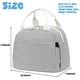 thumbnail image 3 of Bolsa de almuerzo Bluboon, aislante de pana, reutilizable, de gran capacidad, 3 of 9