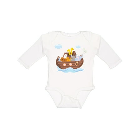 

Inktastic Animals Ark Gift Baby Boy or Baby Girl Long Sleeve Bodysuit