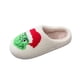 thumbnail image 2 of Grinch Shoes Grinch Decorations the Grinch Decorations For Christmas Women's Cotton Slippers Warm Home Cute Soft Plush House Slippers, 2 of 9