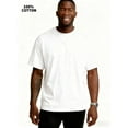 thumbnail image 6 of 2-Pack Men's 100% Cotton Crew Neck Short-Sleeve T-Shirts, 180g, 1.5% Shrinkage Rate, Bulk, 6 of 8
