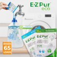 thumbnail image 3 of E-Z Pur - Eco Laundry Detergent, 260 Loads - 4-Pack Refill, 40g Each, Mix with Water to Make 7.2L Unscented Liquid, HE Compatible, Septic S, 3 of 4