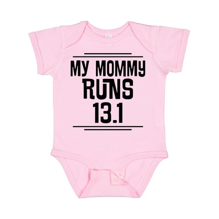 

Inktastic Mommy Runs Half Marathon Gift Baby Boy or Baby Girl Bodysuit