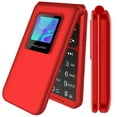 thumbnail image 1 of Maxwest Neo Flip LTE (128MB, 64MB RAM), 2.4" HD Display , Dual Sim, 1000 mAh Battery, 4G LTE Unlocked (Red), 1 of 8