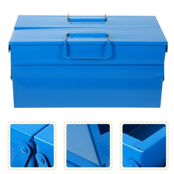 FRCOLOR Tool Storage Box Outdoor Organizing Foldable Case