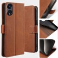 thumbnail image 3 of Card Slots Holster Phone Bag Flip Leather Protect Cover For OPPO Reno 8 Pro Reno 8 Lite reno 8T 8Z Magnetic Wallet Case Coque Light Blue OPPO Reno 8 Lite, 3 of 6