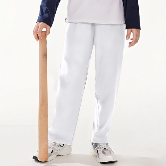 HAYIMI Toddler Boys Dress Pants School Party Elastic Waist Solid Color Formal Trousers Comfortable Everyday Wear Kids Versatile Trouser Lovely Daily Casual Slacks