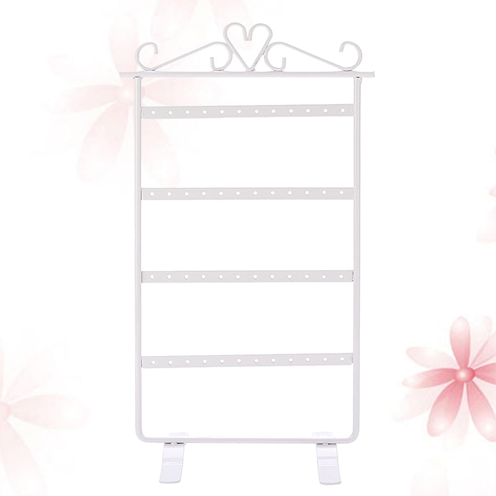 DRAFIDEEP Black Earring Jewelry Display Rack Single Piece Organizer for Home Bedside and Easy Storage