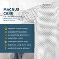 thumbnail image 4 of Bata de hospital Magnus Care, mezcla de algodón, a la moda, 2XL, 4 of 7
