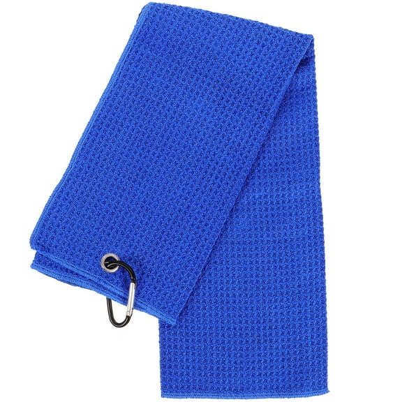 CIMAXIC Portable Golfs Towel Golf Towel Blue 1Set