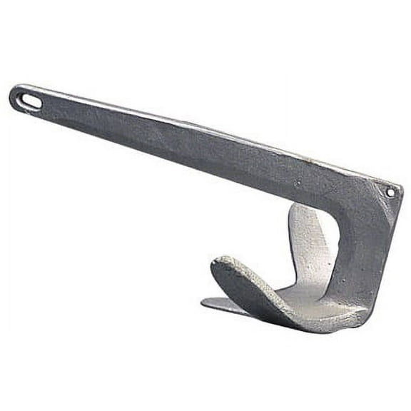 US Galvanized Bruce Claw Force Anchor 11lbs (5kg) Marine Grade Polished