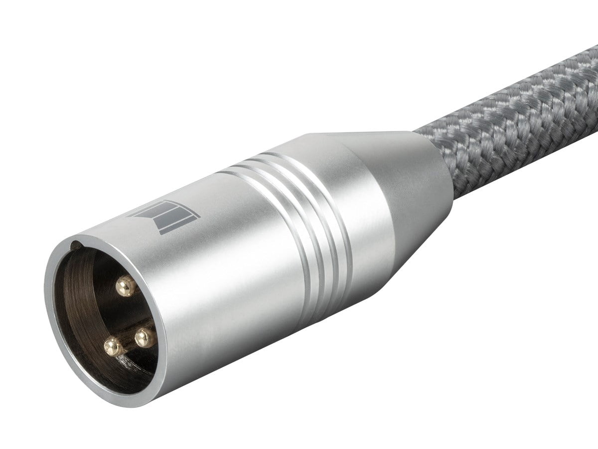 Monoprice Monolith XLR Balanced M/F Audio Cable - 1 Meter, With 24K Gold Plated Connectors, Oxygen Free Copper , Professional, Premium Home Audio