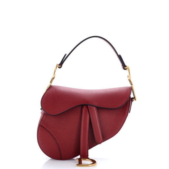 Pre-Owned Saddle Handbag Leather Mini By Rebag