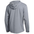 thumbnail image 3 of Men's Champion  Heather Gray North Carolina Tar Heels High Motor All-Star Long Sleeve Hooded T-Shirt, 3 of 3