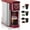 Red, variant on SiFENE 3-in-1 Single Serve Coffee Maker - Removable Water Reservoir - Red