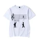 thumbnail image 1 of Camiseta luminosa para hombre con la frase "Stop Under A Rest Music", nueva moda de verano, camisetas extragrandes para bandas de músicos., 1 of 6
