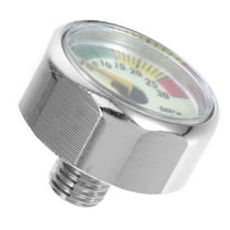 Waterproof Dive Tank Pressure Gauge Night Glow Scuba Depth Gauge Precise Underwater Pressure Gauge for Deep Diving