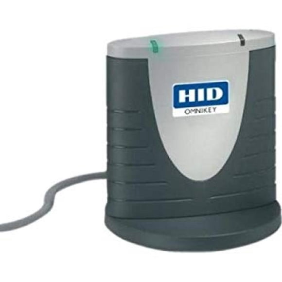 Lector De Tarjeta Hid 3121 Conexión Usb -negro Gris HID R31210049-1