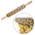 thumbnail image 1 of Rouleau à Pâte en Bois Multi-Usage pour Cuisine, 1 of 10