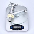 thumbnail image 2 of 2Pcs Lavabo Single Hole Cross Bibcock Alloy Water Faucet Basin Faucet Washbasin Basin Faucet(Blue Drop Model), 2 of 3