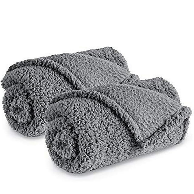Soft Pet Blanket Double-sided Thickened Solid Color Cat Blanket Dog Blanket