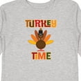 thumbnail image 4 of Inktastic Thanksgiving Turkey Time Boys or Girls Long Sleeve Toddler T-Shirt, 4 of 5