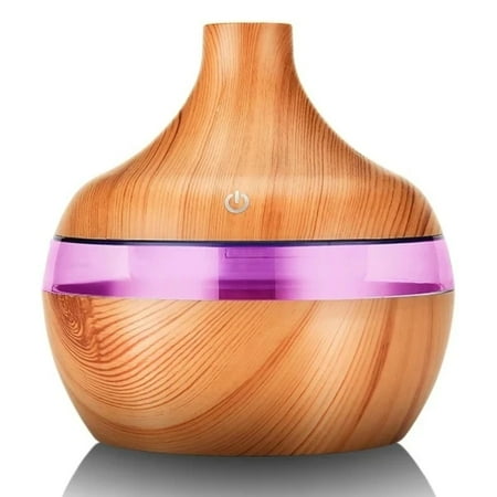 

Wood Grain Air Humidifier Purifier Diffuser USB Ultrasonic Cool Mist Sprayer Essential Oil Fragrance