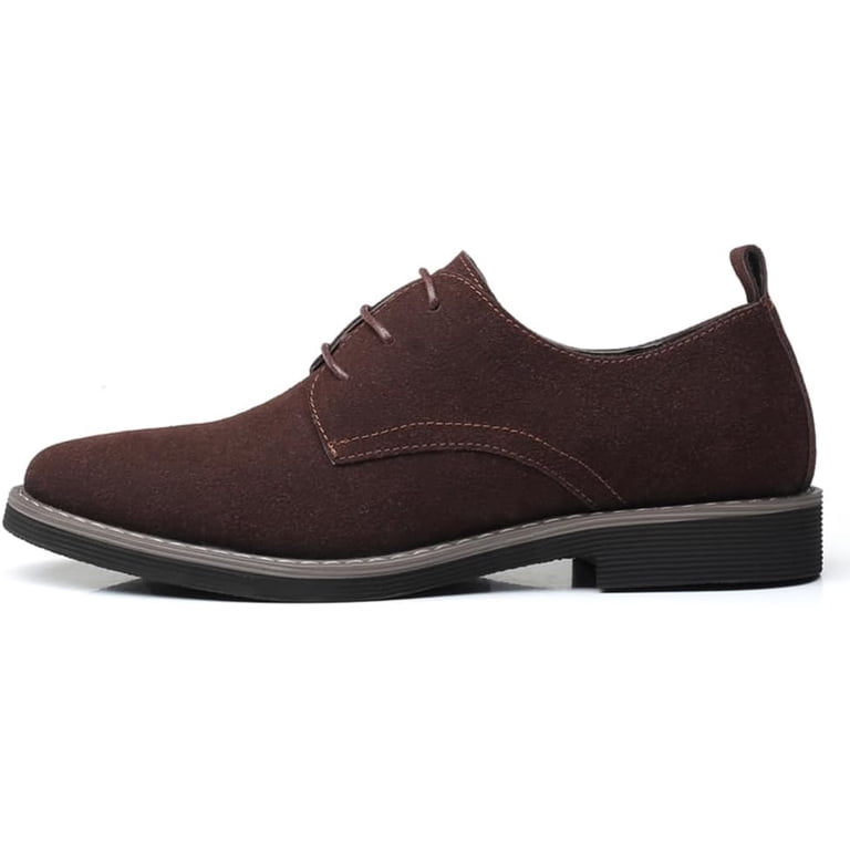 Men\'s Suede Shoes Dress Shoes Classic Oxfords Casual Lace Up Derbys Shoes Amazon.com | Mens Suede Shoes Dress Shoes Classic Oxfords  main image 2