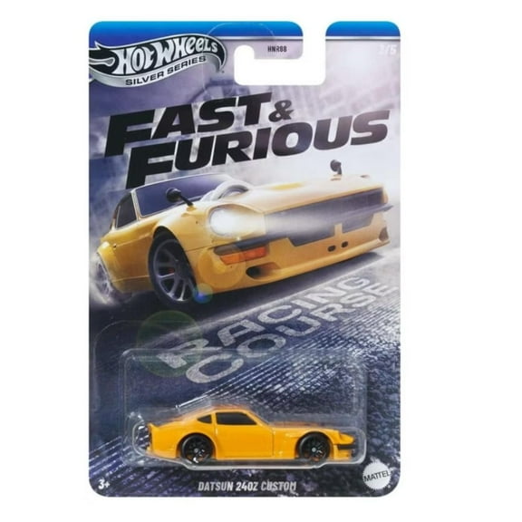 Hot Wheels Fast & Furious Datsun 240Z Custom Racing Course