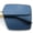 Gold - Navy, variant on Womens Large Rectangle Thin Metal Rim Butterfly Minimal Sunglasses Gold - Purple