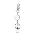 thumbnail image 2 of lionlar Retractable Keychain Badge Holder Retractable Badge Reel for Fishing Outdoor, 2 of 9