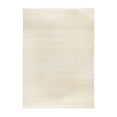 thumbnail image 1 of Crystal Art Gallery Carpet 361445WEB 5 Foot x 7 Foot; Solid Cream; Polyester; Polypropylene Backing; Stain Resistant; Machine Washable; Waterproof, 1 of 6