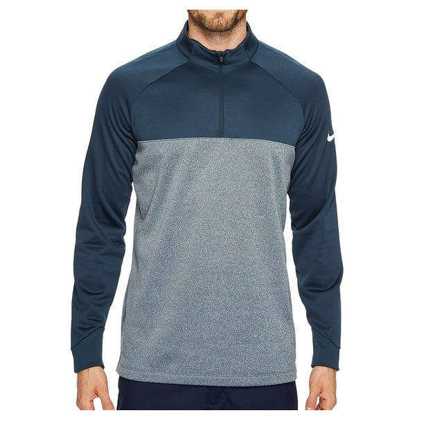 nike navy half zip