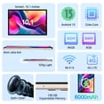 thumbnail image 3 of VEAT00L Tablet, 10.1 Pulgadas Android 13 Tablets, 6GB RAM 64GB ROM 128GB Expand, Procesador Octa-Core con WiFi 5G, Pantalla Táctil IPS HD 1280x800, Batería 6000mAh, Bluetooth, Cámara doble, GMS, 3 of 7