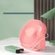 thumbnail image 5 of Ventilador de escritorio USB pequeño pero potente, portátil, silencioso, con ajuste de ventilador de escritorio, mini ventilador para una mejor refrigeración en casa, oficina, coche, interior y, 5 of 7